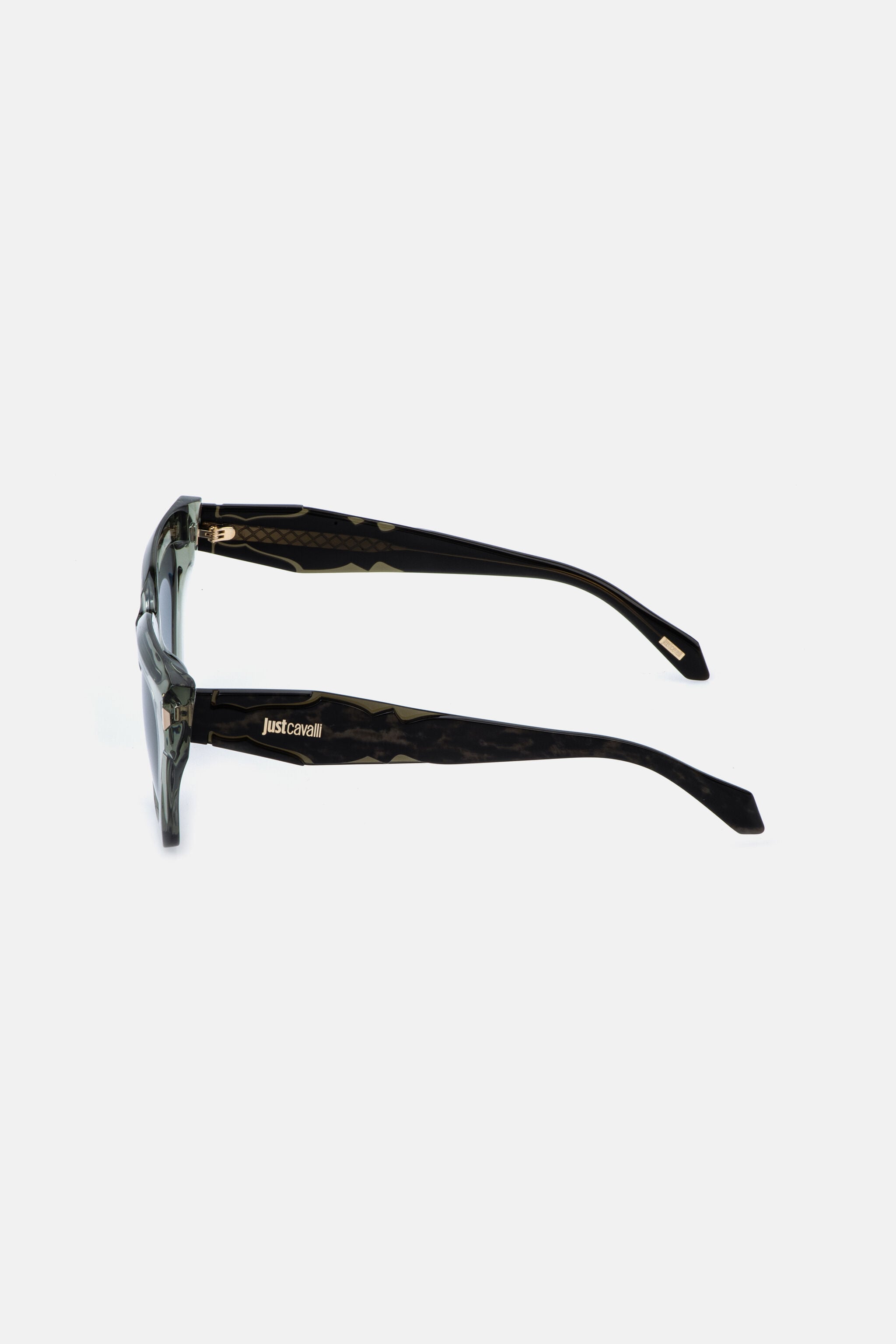 JC Cat-eye feminine sunglasses SHINY GREY/GREEN VALD20-ID261