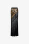 RC Semi-transparent skirt with Jaguar skin print RC Semi-transparent skirt with Jaguar skin print Light Brown/Black SKM351-MA007