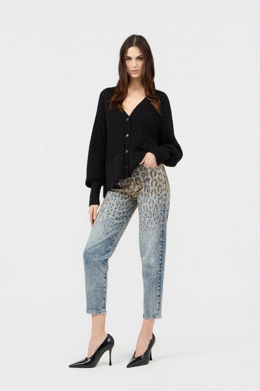 RC Denim-Jeans mit Strass im Farbverlauf RC Denim-Jeans mit Strass im Farbverlauf DENIM SOJ20L-DL020
