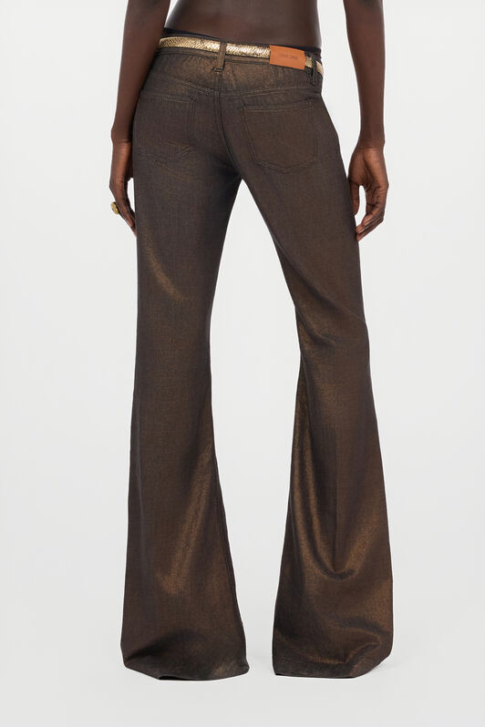 RC Bronze and Black Flared Jeans RC Bronze and Black Flared Jeans BRONZE/BLACK WWJ205-VT001