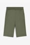 JU Pantalon en coton à imprimé RC Monogram JU Pantalon en coton à imprimé RC Monogram Vert foncé RJT224-CF050