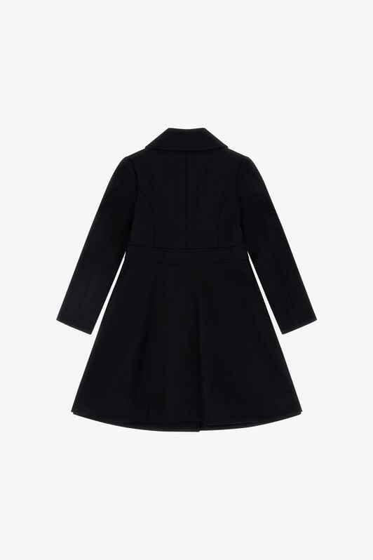 JU Cappotto Doppiopetto Svasato JU Cappotto Doppiopetto Svasato BLACK TJT42G-WP019
