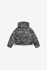 JC Leopard Print Puffer Jacket LEOPARD XFT80B-SB003