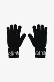 RC Gants En Laine Mélangée À Logo Noir TALR25-IR042