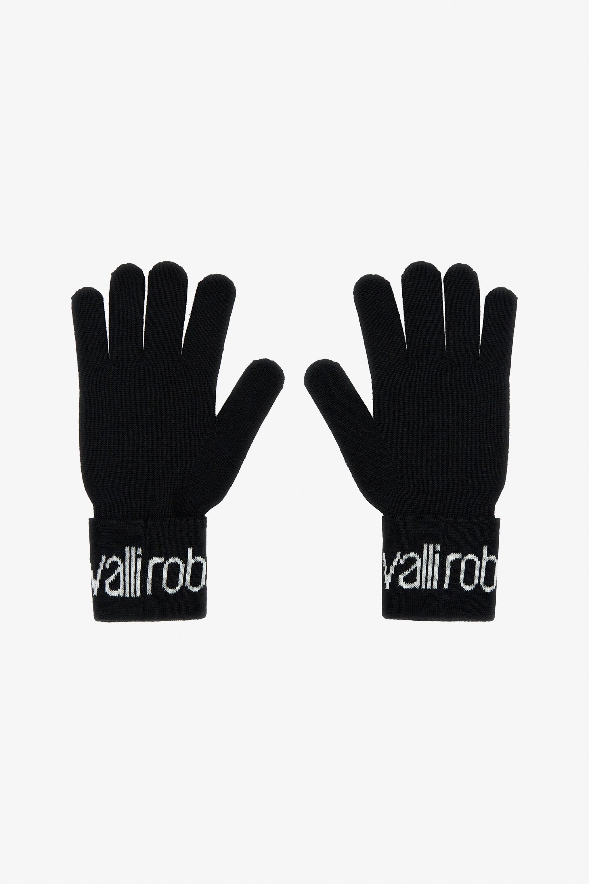RC Wool Blend Gloves with Logo Black TALR25-IR042