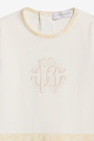 JU Kit Per Bambini Monogram Zebra Stampa Beige IVORY WJT808-JD001
