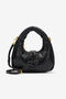 JC Black Shoulder Bag With Snake Motif JC Black Shoulder Bag With Snake Motif BLACK UFB052-UF421