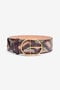 RC Ceinture Profilée En Cuir Embossé RC Ceinture Profilée En Cuir Embossé Violet TWC003-PZ02S