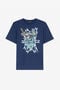 RC Snake-Print Cotton T-Shirt RC Snake-Print Cotton T-Shirt Dark blue QRT61B-JD060
