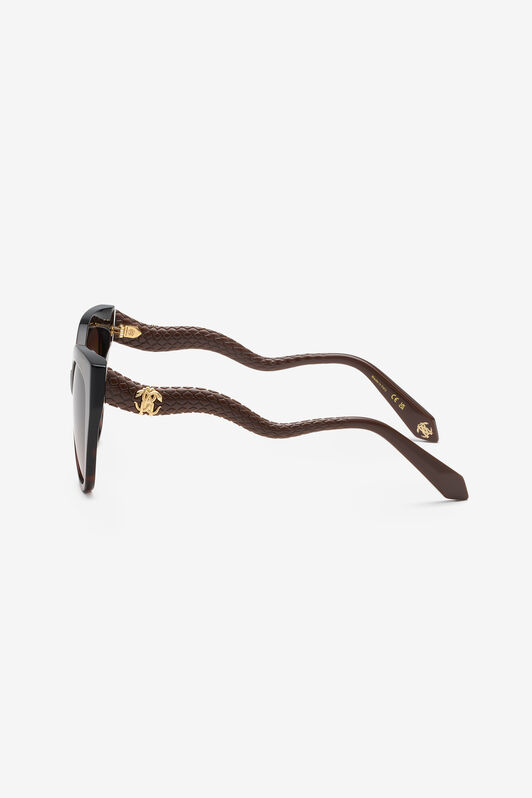 RC Sunglasses with snake-like temples RC Sunglasses with snake-like temples SHINY BROWN/YELLOW H UALD17-ID212