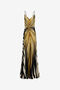 RC Ray Of Gold Print Dress GIALLO SEN.C.150850 TKT109-JRM33