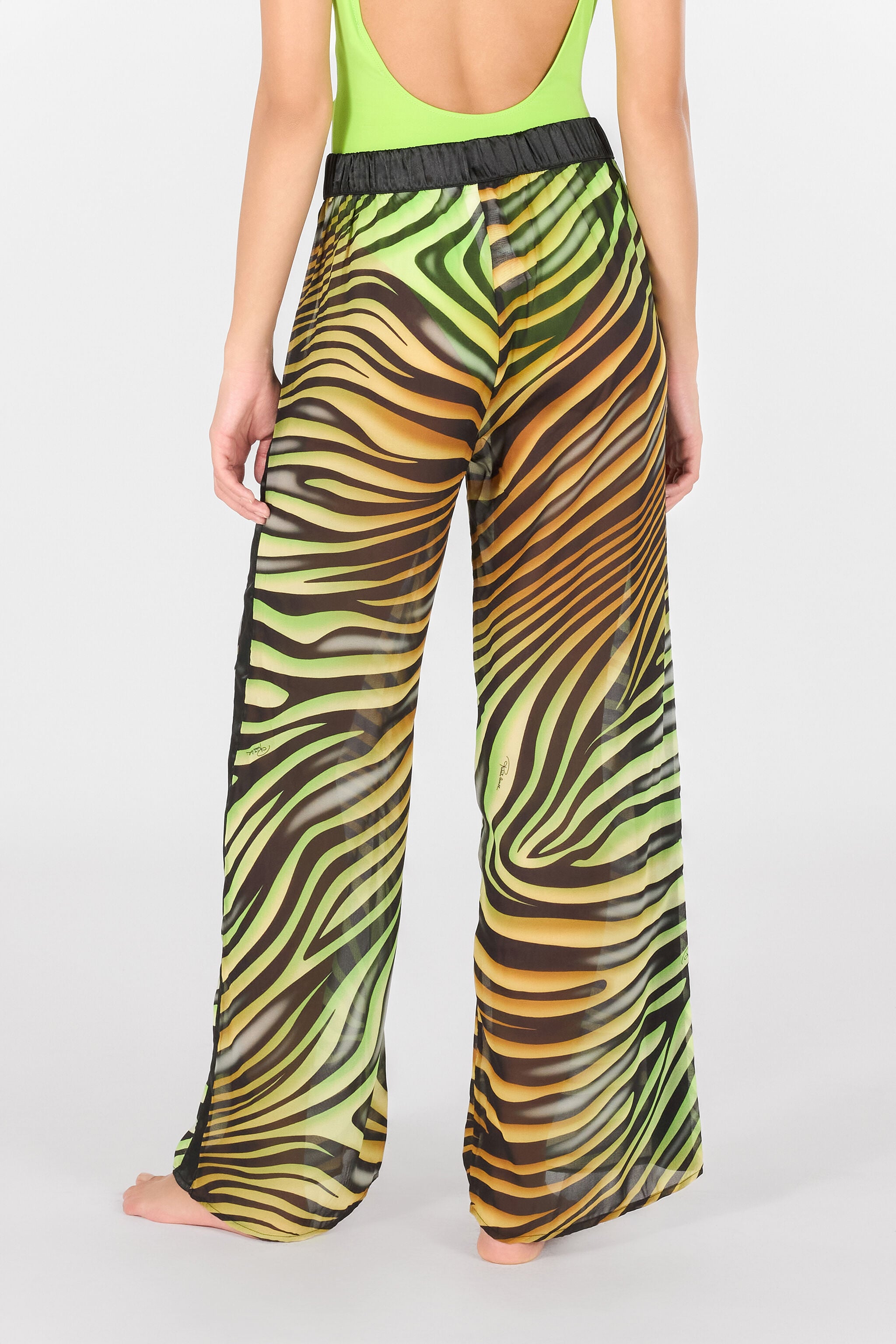 RC Tiger Fluo Printed Trousers RC Tiger Fluo Printed Trousers TIGER GREEN KSW00C-7GI20