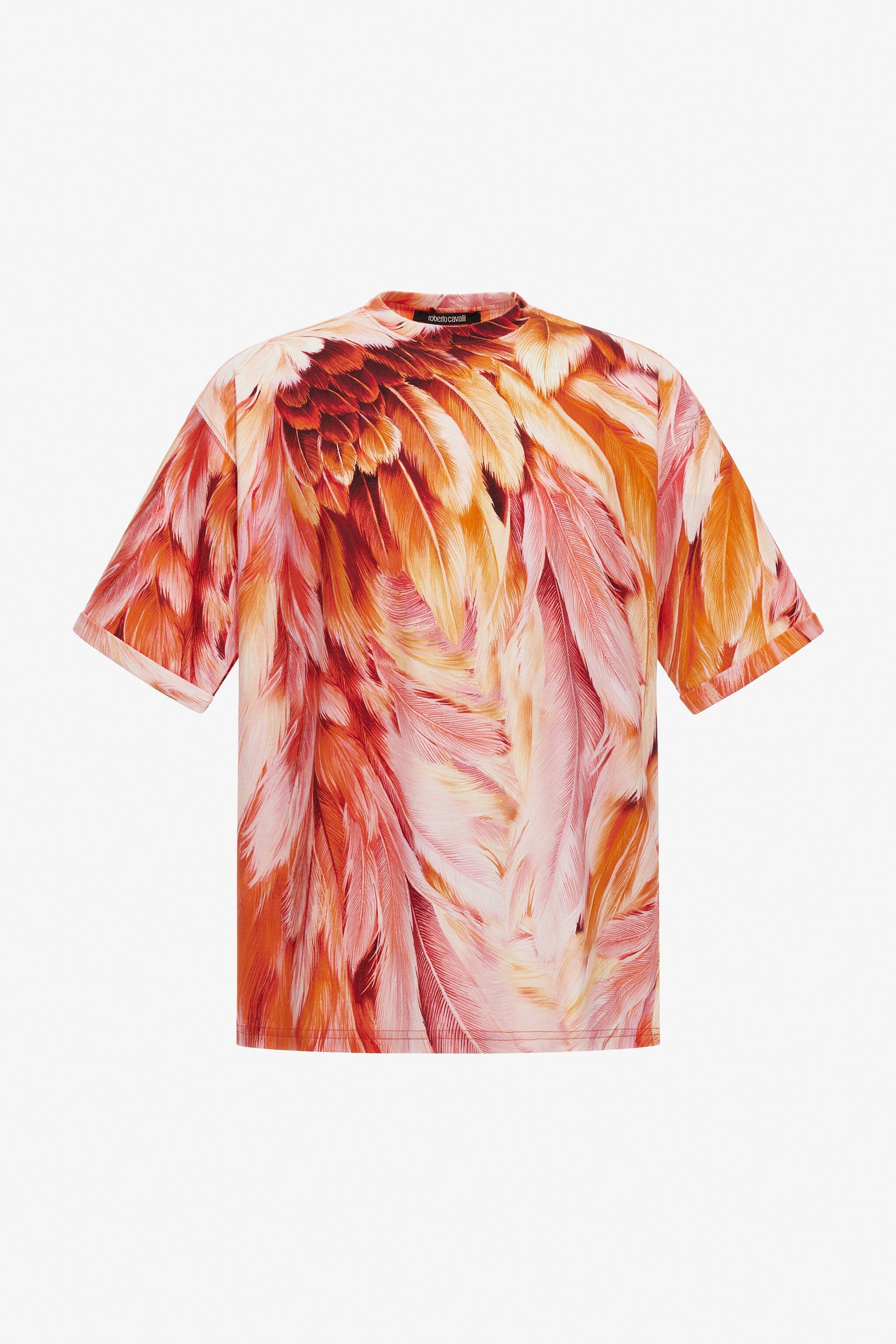RC T-Shirt mit Plumange-Druck Orange SMT62A-3PL71