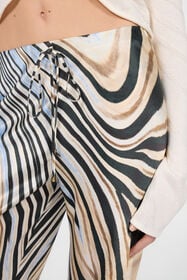 RC Zebra Print Trousers NATURAL/BLACK XQT201-RYT26