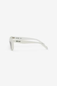 JC Lunettes de soleil à monture affirmée SHINY WHITE SNOW VALD31-ID273