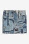 RC Mini-jupe en jean Collection capsule Patchwork RC Mini-jupe en jean Collection capsule Patchwork Bleu UWJ350-DS001