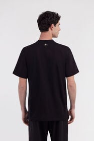 RC T-shirt with Logo Black SRT61B-JD060
