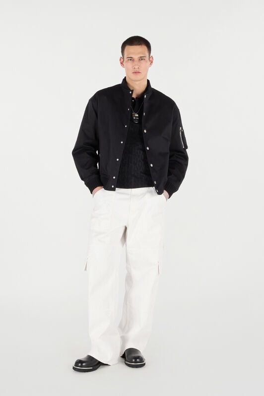 RC Python-Print Pants With Pockets RC Python-Print Pants With Pockets White URJ230-4NN53