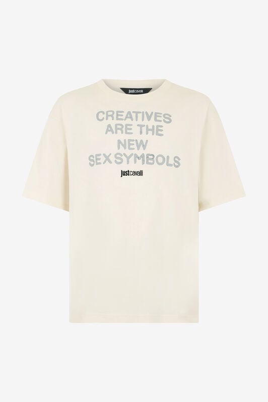 JC Ivory T-Shirt JC Ivory T-Shirt OFF WHITE WFT086-WF116