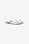 RC Low Sandals With Mirror Snake Monogram RC Low Sandals With Mirror Snake Monogram Silver UKS008-PZ048