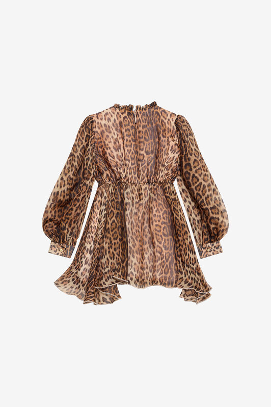 JU Vestido de leopardo JU Vestido de leopardo JAGUAR XJT10C-2NS60