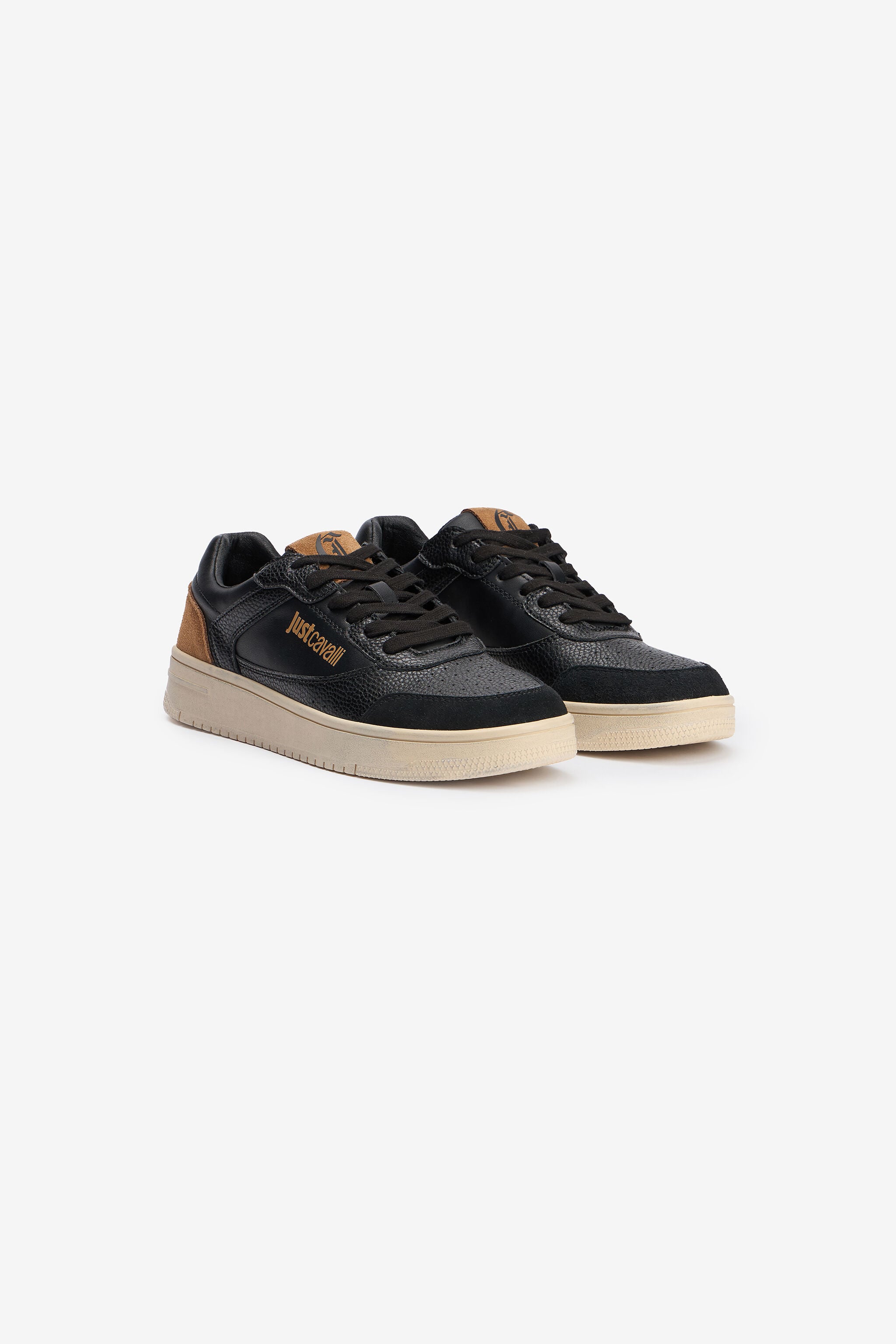 JC Baskets noires avec inserts et logo JC Baskets noires avec inserts et logo BLACK VFS068-VF526
