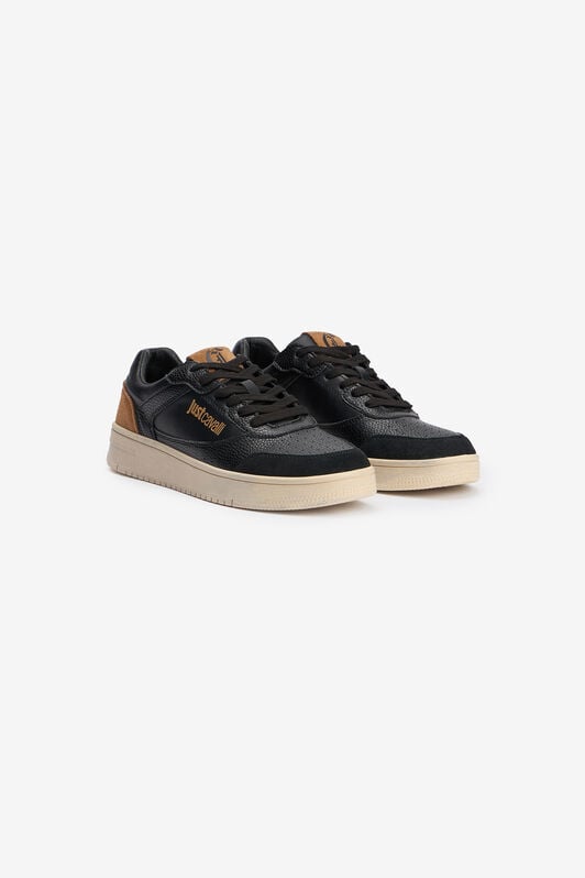 JC Baskets noires avec inserts et logo JC Baskets noires avec inserts et logo BLACK VFS068-VF526