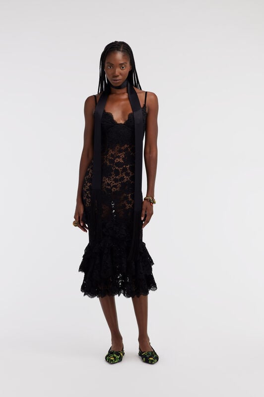 RC Abito in pizzo RC Abito in pizzo Nero SKT112-RP001