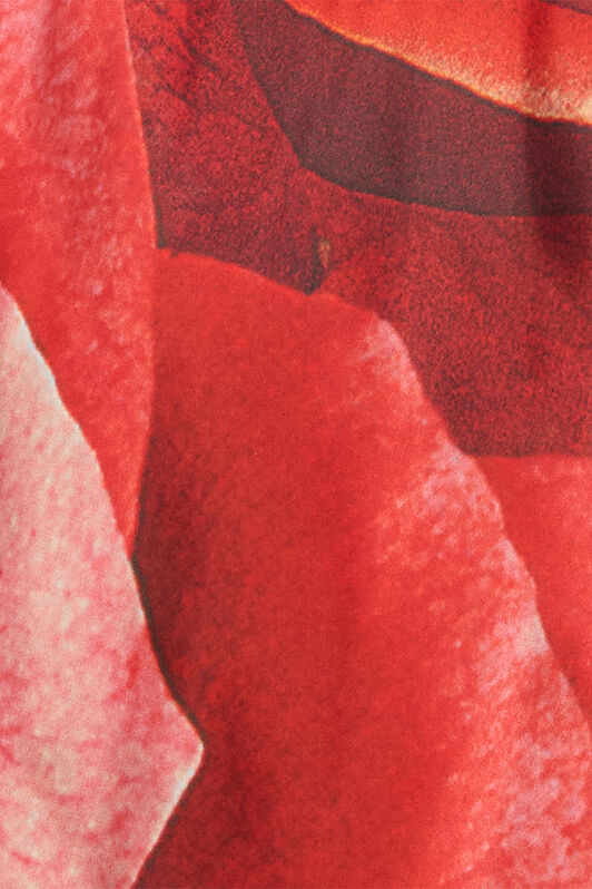 RC Silk Garden Rose-Print Top RC Silk Garden Rose-Print Top Red UKT600-RYN48