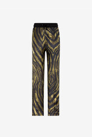 RC Freedom-Print Silk Track Pants GREEN/BLACK RRT25M-2N410