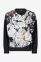 RC Marble print sweatshirt Black/White TWT680-CF020