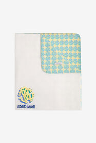 JU Couverture pour bébé à imprimé logo Vert clair SJT804-JFI67