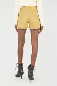 RC Shorts Con Cintura E Stampa Pitone Marrone chiaro UKT212-4NN53