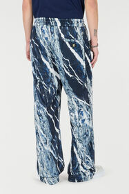 RC Marble-Print Sports Pants RC Marble-Print Sports Pants Dark blue URT25A-2QN22