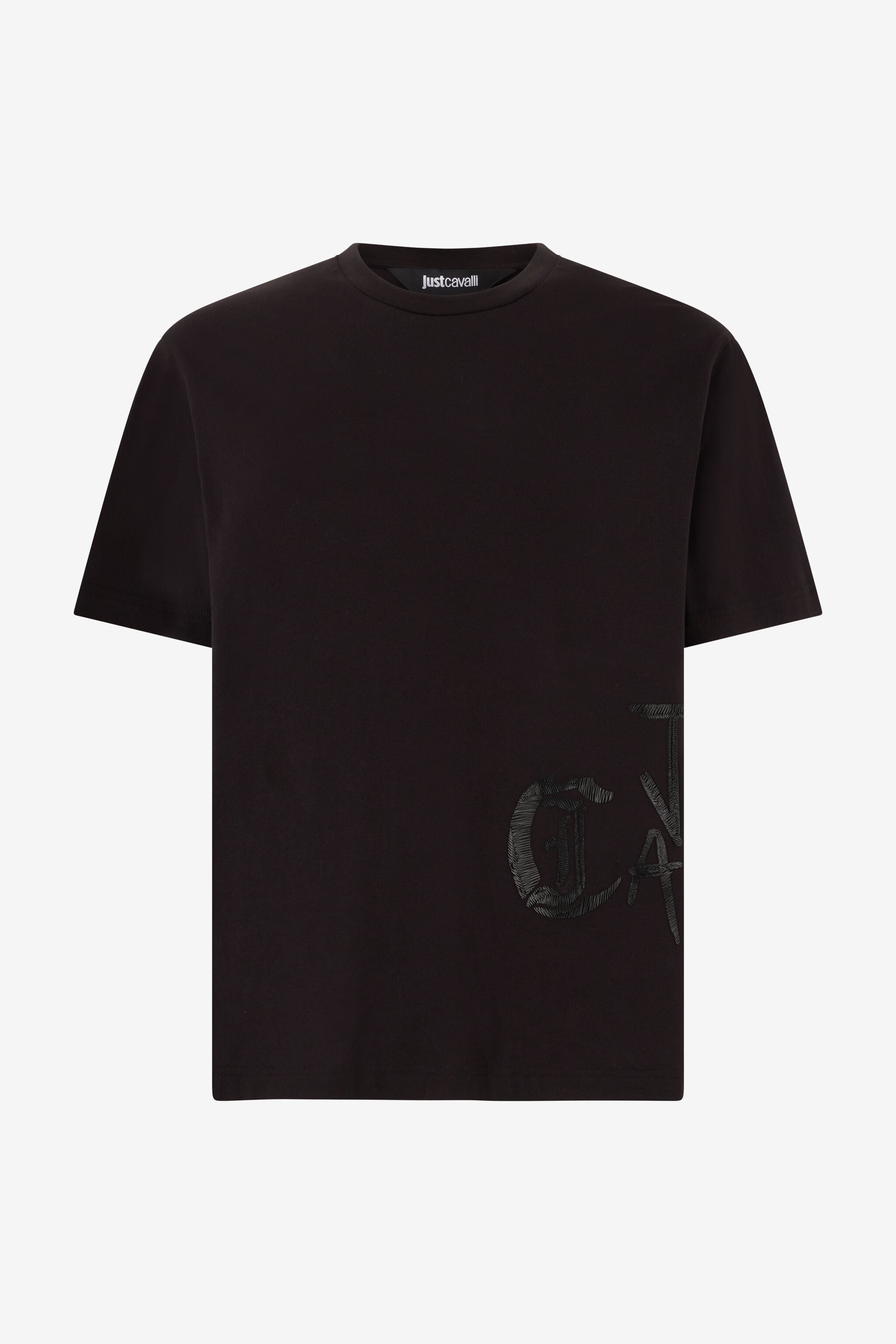 JC T-Shirt With Logo On The Side JC T-Shirt With Logo On The Side Black UFT054-UF074