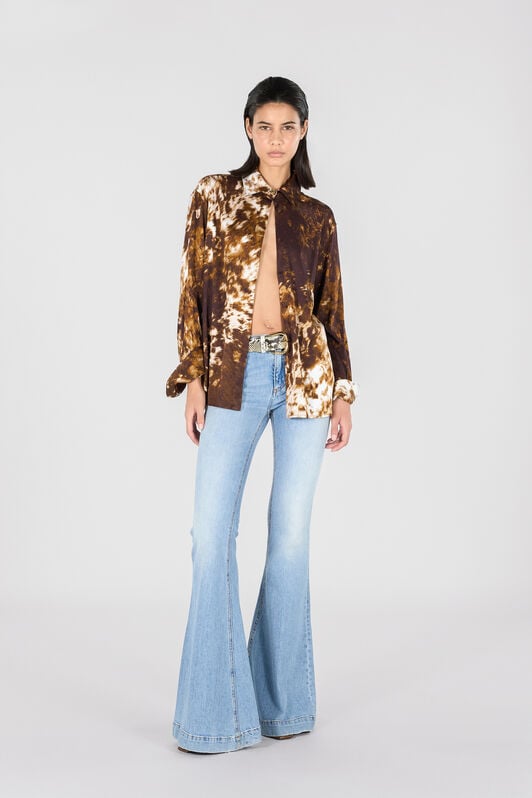 RC Appaloosa print shirt RC Appaloosa print shirt Brown TKT704-FQN08