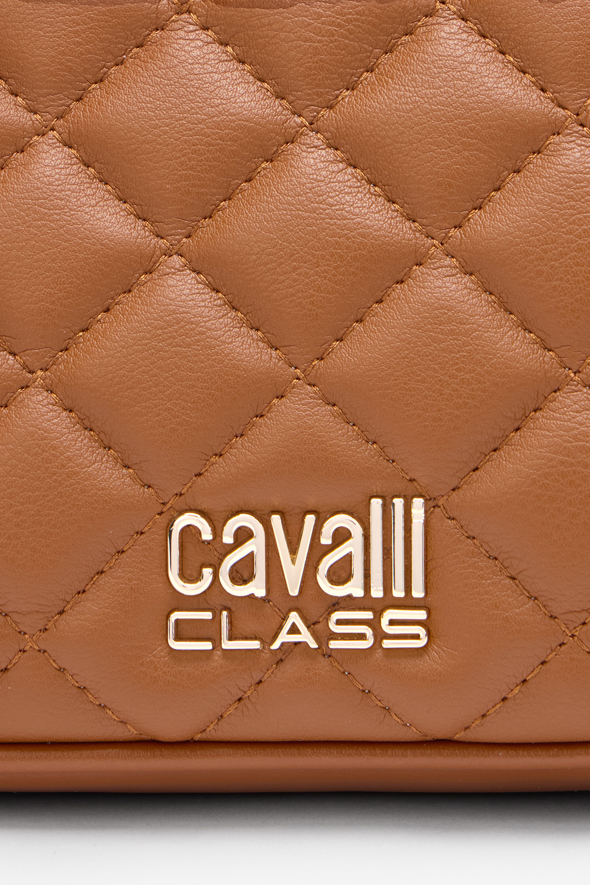 Cavalli Class Shoulder Bag in Light brown for Women | Roberto Cavalli®
