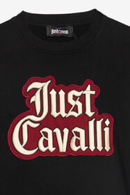 JC Black Logo Sweatshirt BLACK XFT69W-CF015