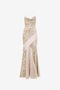 RC Robe Combinette Longue Avec Motif Tacheté RC Robe Combinette Longue Avec Motif Tacheté ROSA/ORO VQT127-FC005