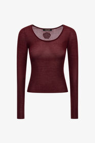RC Crew neck sweater Violet TWM602-KP001