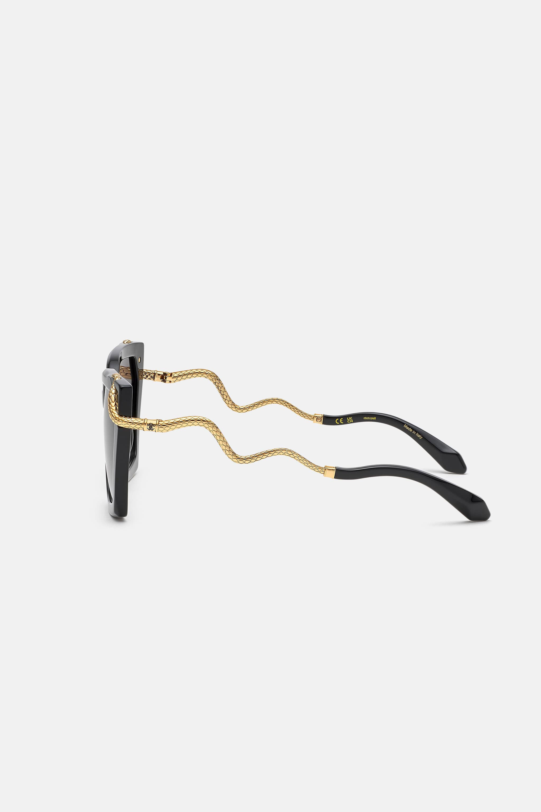 Sunglasses Roberto Cavalli Snake Collection in Black for Women