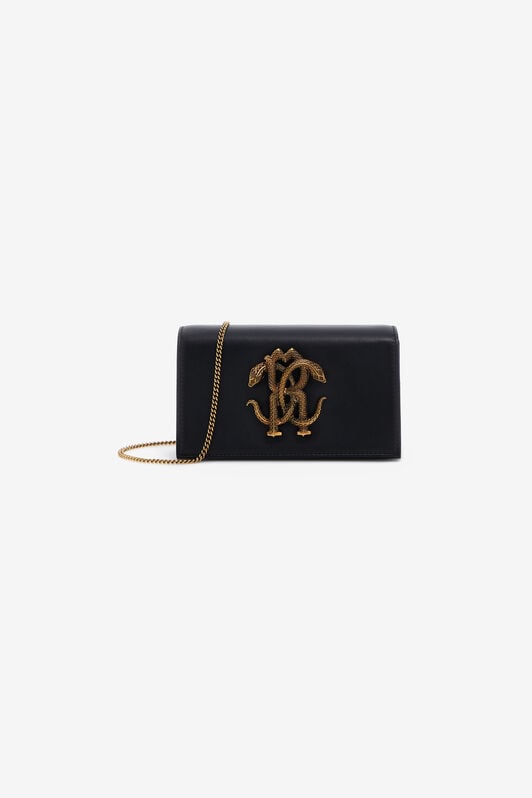 RC Shoulder bag with Monogram Mirror Snake RC Shoulder bag with Monogram Mirror Snake Noir SKB112-PZ172