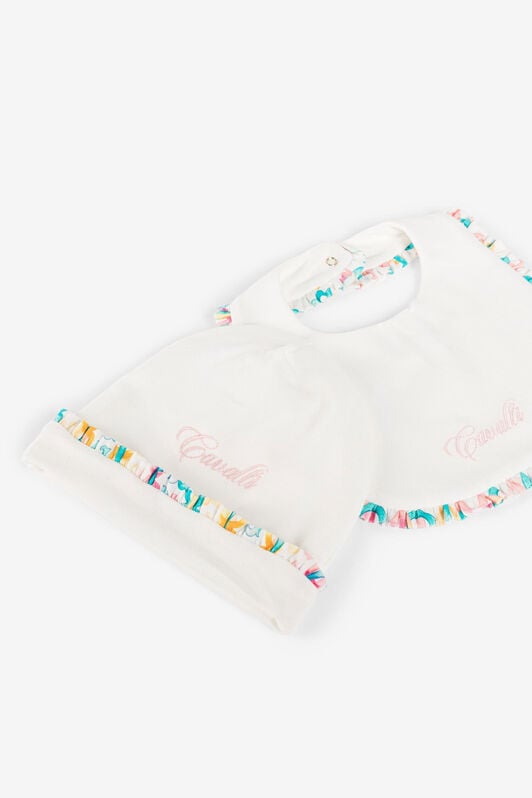 JU Monogram-print cotton babygrow set JU Monogram-print cotton babygrow set Light green QJT891-JV025