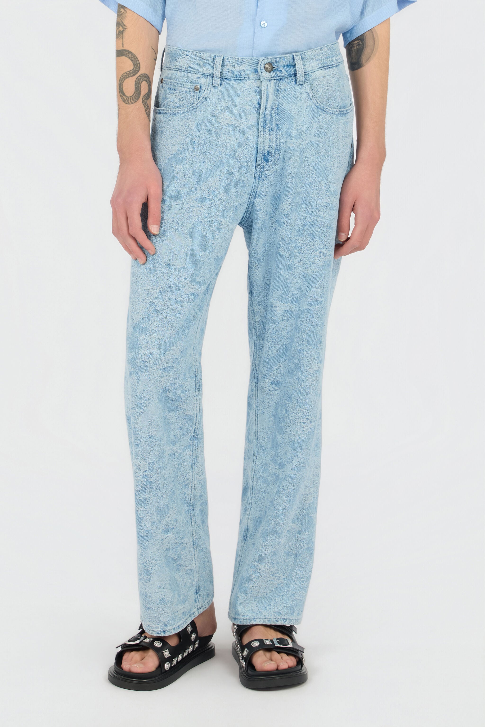 JC Vaqueros de Denim Azul JC Vaqueros de Denim Azul INDIGO WFJ008-WF021