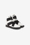 JU Logo-Print Hi-Top Sneakers Blanco/Negro PJS031-PN003
