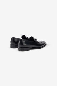 RC Loafer Shoes Black Metal Detail BLACK TOS00F-PZC15
