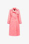 RC Coat with feathers RC Coat with feathers Fuchsia SWT502-FA017