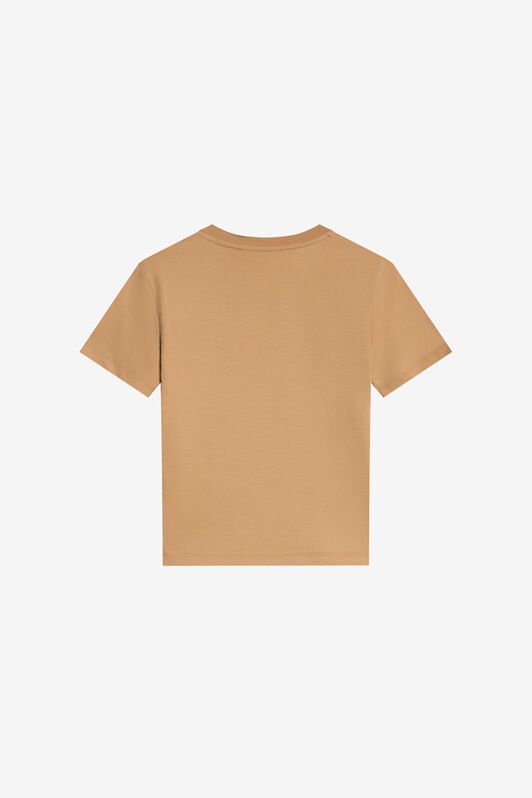JU T-Shirt with Logo JU T-Shirt with Logo BEIG.MARZ. XJT61B-JD001