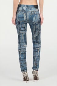RC Skinny Patchwork Capsule Collection Jeans Blue UWJ252-DS001