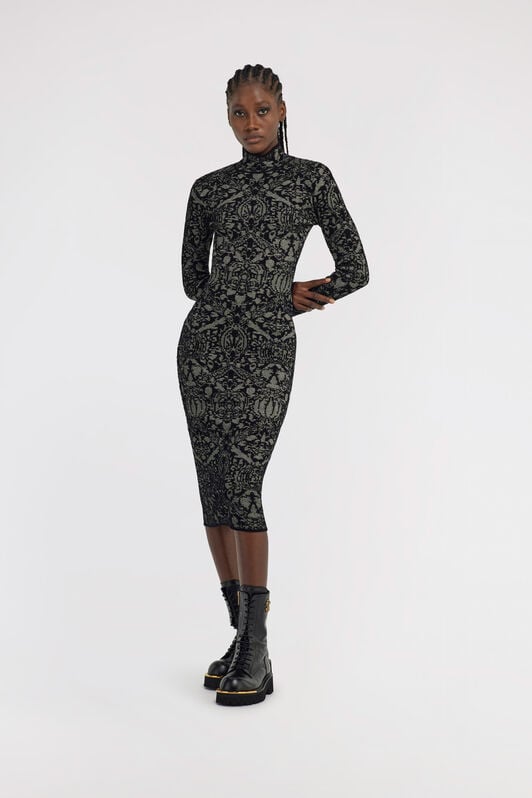 RC Knitwear Dress RC Knitwear Dress Schwarz TWM102-MI009